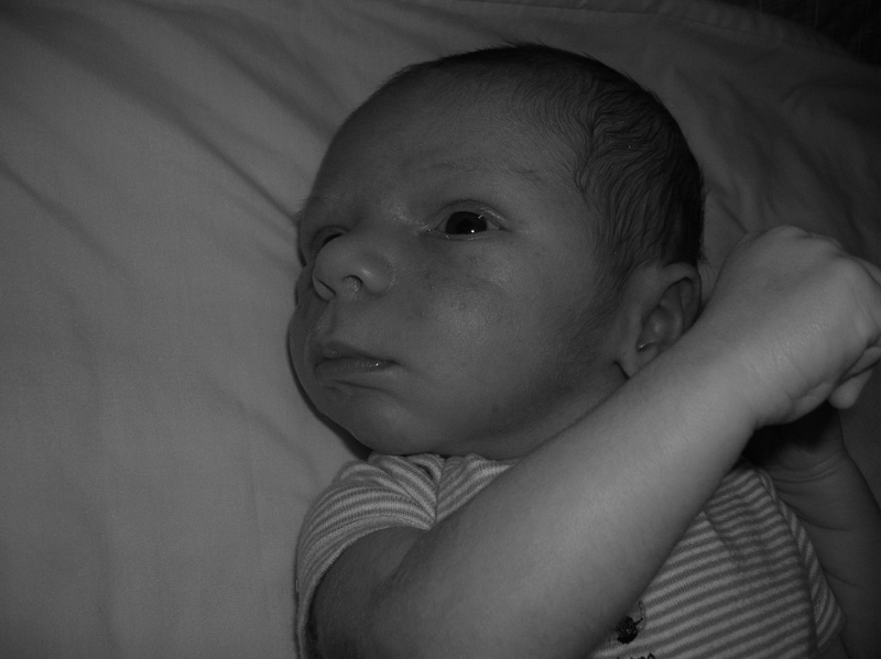 08-close-up_of_Kenny_in_crib-bw