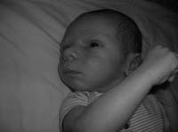 08-close-up_of_Kenny_in_crib-bw