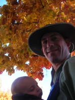 23-sleeping_Kenny_with_Daddy_and_fall_colors