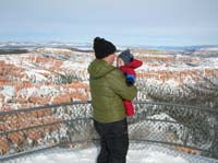 056-Mommy_and_Kenny_at_Bryce_Point-Kenny_is_not_happy_he_can't_move_and_cold