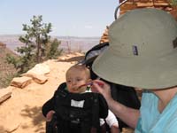 39-Kenny_having_lunch_at_1.5_mile_rest_area-we_didn't_go_further