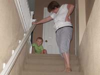 24-Kenny_ready_to_crawl_down_the_stairs