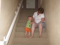 28-Kenny_crawling_down_the_stairs