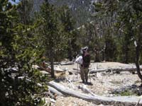 22-Daddy_taking_Kenny_down_a_loose_rock_slope