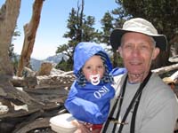 40-Grandpa_and_Kenny_with_snowy_peaks_in_background