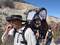 46-Daddy_and_Kenny_on_Angel's_Landing_while_Daddy_talks_to_Baba