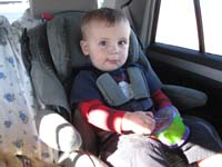 01-Kenny_has_a_snack_while_we_drive_to_Snow_Canyon_State_Park