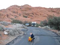 44-Kenny_and_his_truck_and_our_campsite