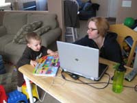 18-Kenny_checking_in_on_Mommy_who_worked_downstairs