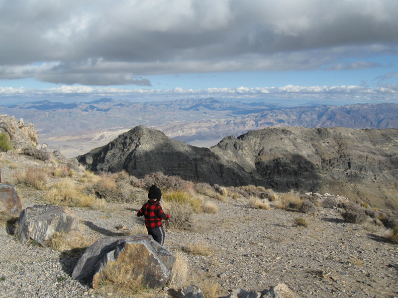 02-Kenny_exploring_at_Aguereberry_Point