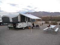 28-Kenny_and_our_campsite_at_Furnace_Creek_Campground
