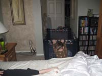 36-Kenny_drags_his_PnP_in_front_of_the_TV_so_he_can_watch_a_video