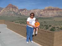 33-Jackie_Blanton_visiting_from_Tampa-we_toured_Red_Rock-sun_behind_Daddy_so_Kenny_won't_look_up