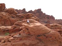 73-Grandpa_Duke_sitting_pretty_at_Valley_of_Fire