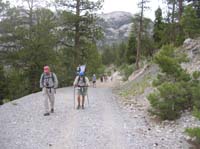 32-the_group_making_their_way_up_the_trail-Kenny's_in_the_pack