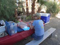 52-Kenny_and_Mommy_eating_a_picnic_lunch_at_Furnance_Creek