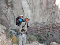 041-Daddy_and_Kenny_at_distinctive_layers_in_the_Grand_Canyon