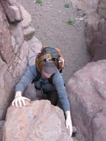 72-Kristi_climbs_a_rock_like_a_pro-from_Harlan