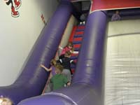 30-Kenny's_first_trip_up_the_big_slide-his_favorite_for_the_day