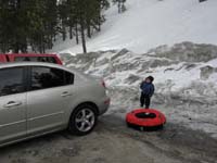 42-not_as_much_snow_on_the_road_like_last_time_here-Kenny_throwing_ice
