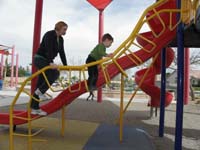 28-Mommy_and_Kenny_climbing-Kenny_told_Mommy_to_watch_her_feet