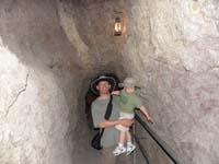 29-Daddy_and_Kenny_in_the_mine-Kenny_was_more_interesting_in_looking_down_the_hole