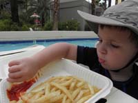 110-lunch_pool_side-already_finished_the_hot_dog