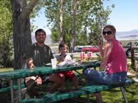 153-family_having_lunch-Kenny_threw_up_in_diner-car_sick_leaving_Yosemite