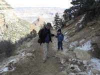 18-Kenny_and_Daddy-Kenny_really_likes_to_walk_on_the_rocks