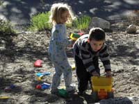 45-Zoe_and_Kenny_trying_to_share_the_big_truck