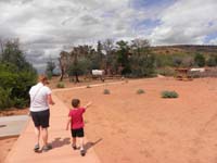 01-Pipe_Spring_National_Monument-Kenny_searching_for_items_for_his_next_junior_ranger_badge