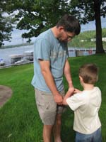 37-Kenny_really_liked_searching_for_acorns-took_many_home-we_planted_them_in_pot_at_home