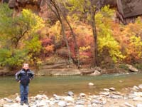 75-Kenny_with_Fall_colors_at_Zion_NP_at_Temple_of_Sinawava