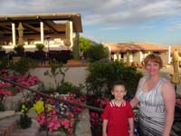 105-Mommy_and_Kenny_with_pretty_flowers_at_pool_area