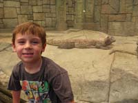 06-in_the_Shark_Reef_Aquarium-Kenny_and_a_Komodo_Dragon