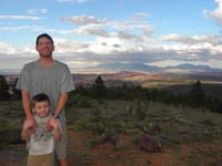 53-Daddy_and_Kenny_with_sunset_photos_at_Hwy_12_Larbhollow_Overlook