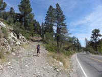 09-Daddy_decided_to_hike_to_Stanley_B_Spring-not_popular-one_other_car-six_people_coming_down_trail