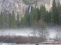 28-El_Portal_view-magical_scenery-Bridalveil_Fall_with_light_ground_fog