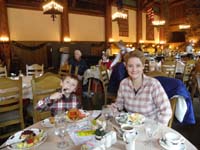 45-Kenny_and_Mommy_eating_breakfast_at_Ahwahnee