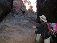 32-he_did_very_very_well_going_up_rock_using_the_rope-used_knots_to_pull_himself_up