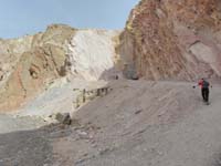 14-Kenny_heading_towards_Anniversary_Mine_and_to_tunnels_in_the_rock