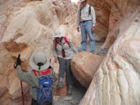 45-Baba_scrambling_down_a_rock