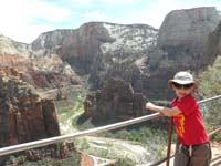 26-Kenny_enjoying_the_views-river_about_1000_feet_below