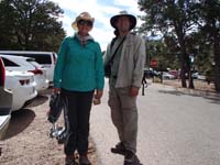 01-Kenny's_picture-Mommy_and_Daddy_ready_to_start_hike-walk_about_.5_miles_to_trailhead_on_level_ground