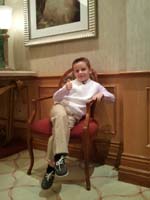 24-Kenny_relaxing_before_his_duty_as_ring_bearer_for_Uncle_Tommy_and_new_Aunt_Savannah's_wedding