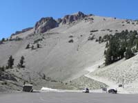 11-trailhead_for_Lassen_Peak-remember_bathrooms_covered_with_snow