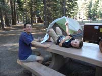 12-Daddy_and_Kenny_at_campsite