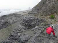 17-we've_reached_the_beach-minor_scrambling-Kenny's_happy_he_gets_to_climb_a_rock