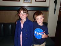 17-Kenny_and_new_friend_Lorelei-9_years_old-they_played_running_around_restaurant_exploring_together