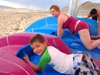 08-Mommy_and_Kenny_ready_to_go_down_Desert_Racers_slide_again